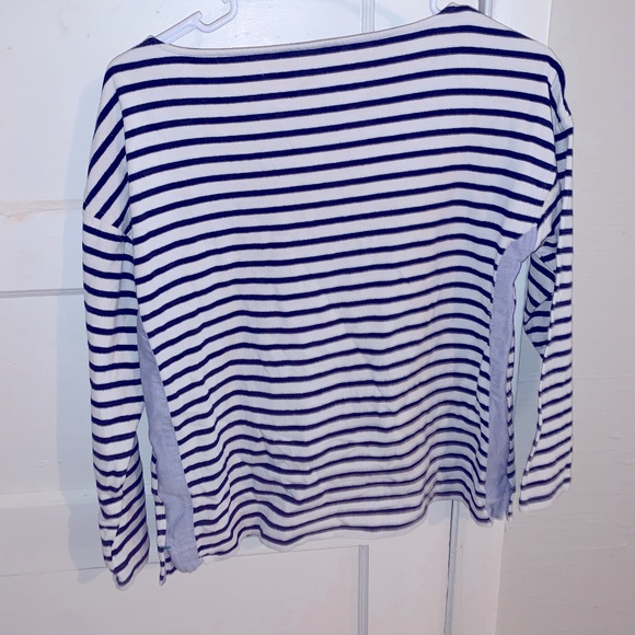 Vineyard Vines Navy Striped Sweater XSmall - Picture 4 of 6